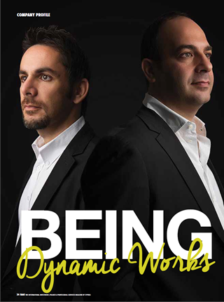 Being Dynamic Works - Interview by Chloe Panayides - Gold Magazine - August 2014