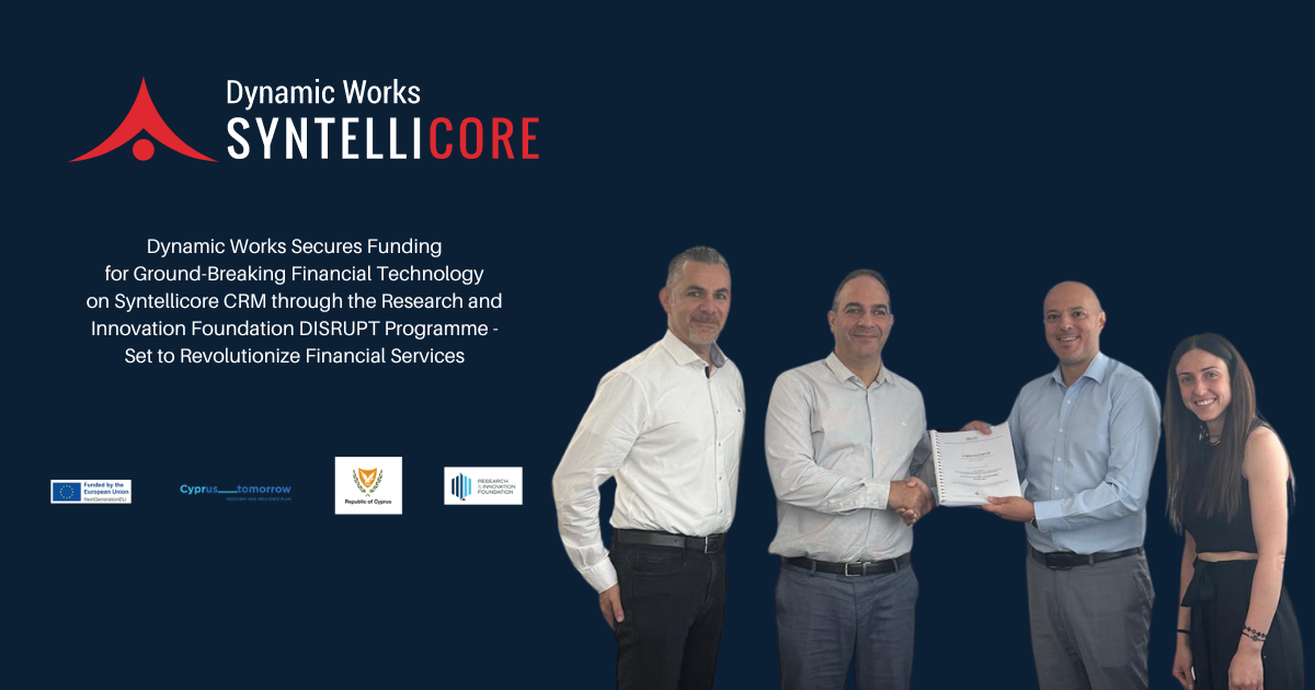 Dynamic Works Secures Funding for Ground-Breaking Financial Technology ...
